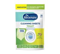 Dr. Beckmann Toilet Cleaning Sheets Citrus Sensation (24 Pack X 20 Sheets) - Dissolvable Foaming Cleaner, Removes Odours