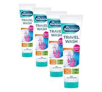 Dr. Beckmann Travel Wash | Clean laundry ON THE GO | up to 20 washes | 100ml (Pack of 4)