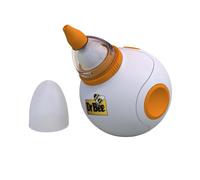 Dr Bee BalliBee Electronic Nasal Aspirator for Baby & Child - 2 Speeds, 2 Soft Silicone Nozzles (Newborn & Toddler) - Orange