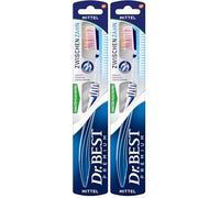 Dr. Best 12767 Toothbrush Medium Pack of 2