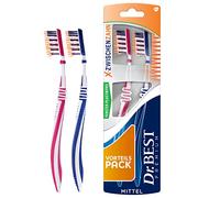 Dr.Best X-Interdental Toothbrush, Medium, Pack of 2 - Value Pack