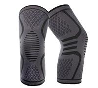 Dr. Bone's ® Compression Sleeve Knee Support Brace Designed To Alleviate Pain Caused By Joint Pain, Arthritis, Ligament Injury, Meniscus Tear, Acl, Mcl, Tendonitis, Pain Relief (Pack 2 XL)