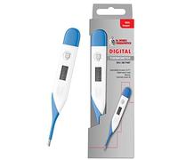 Dr. Bone's Therapeutics ® Digital Thermometer with Fast 30 Second Reading - for Oral, Underarm, Rectal Temperature - for Adults & Kids - Audible Beep - Oral Thermometer Adults Kids Babies
