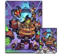 Dr Boom Mad Genius Puzzle 1000 Pieces Jigsaw Difficult Puzzles for Adults Interactive Family Game DIY Home Decor Brain Teaser Gift 1000 PCS(38x26cm)