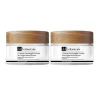 Dr Botanicals 12-Hour Overnight Green Tea Night Moisturiser 2 x 50ml