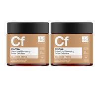 Dr Botanicals Advanced Coffee Superfood Renewing Facial Exfoliator Duo Pack 60ml x 2