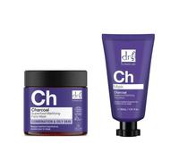 Dr Botanicals Anti-Ageing Charcoal Superfood Face Mask Duo