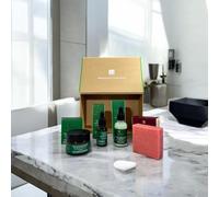 Dr Botanicals Anti-Ageing Green Caviar Morning Skincare Gift Set - Hydrating Serum, Eye Serum, Day & Night Moisturiser, and Cleansing Bar - Perfect for Youthful, Radiant Skin