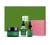Dr Botanicals Anti-Ageing Green Caviar Morning Skincare Gift Set - Hydrating Serum, Eye Serum, Day & Night Moisturiser, and Cleansing Bar - Perfect for Youthful, Radiant Skin
