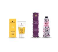 Dr Botanicals SPF 30 Body Cream & Moroccan Rose Light Summer Cream Duo Skincare Set with Rose Flower Water, Coconut Oil, and Tiare Flower Extract for Nourishing and Protecting Skin