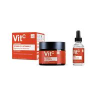 Dr Botanicals Anti-Ageing Vitamin C Duo Moisturiser & Facial Serum Kit