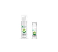 Dr. Botanicals Baby Bubble Bath & Cream Kit for Cleansing, Moisturising, Sensitive Skin in White