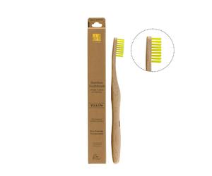 Dr Botanicals Bamboo Toothbrush Yellow
