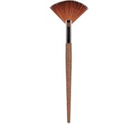 Coffee Ground Fan Brush Dr. Botanicals White One Size