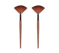 Dr Botanicals Coffee Ground Fan Brush Twin Value Savings Pack