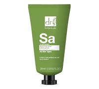 Dr Botanicals Coffee & Walnut Superfood Renewing Facial Exfoliator | 30ml | Dual-Action Face Scrub with Salicylic Acid for Brighter Smoother Revitalised Complexion