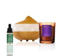 Dr Botanicals Deluxe Relaxation Eucalyptus Diffuser Kit With Sandalwood & Bergamot Candle