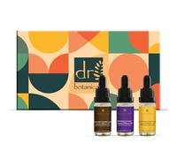 Dr Botanicals Essential Oil Diffuser | Premium 5 in 1 Ultrasonic Aromatherapy Scented Oil Diffuser Vaporizer Humidifier, Timer Auto-Off, 7 LED Colors (Relaxing Diffuser Oil Trio)