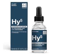 Dr Botanicals Hydrating Eye Serum with 5% Hyaluronic acid & 5% Niacinamide 15ml | Under Eye Treatment for Puffiness Dark Circles Smoothing Brightening Vegan