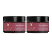 La Rose Française Night Moisturiser 50ml x 2 Duo Pack Dr. Botanicals White One Size