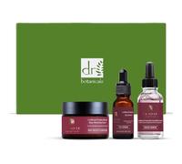 Dr Botanicals La Rose Francaise Skincare Set - Day Moisturiser, Facial Serum, Eye Serum with Rosehip Oil, Vitamin C & Hyaluronic Acid - Anti-Aging, Hydrating, and Radiance-Boosting Skin Care Gift Set