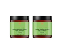 Dr Botanicals Natural Cleansing Exfoliator With Cucumber Twin Value Savings Pack 120ml