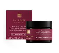 Dr. Botanicals Unisex La Rose Francaise Anti-Ageing Duo Day & Night Moisturiser 50ml for Fine Lines, Wrinkles, Dryness - Cream - One Size