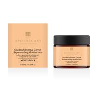 Dr. Botanicals Unisex Seabuckthorn & Carrot Anti-Ageing Rejuvenating Moisturiser 50ml for Fine Lines, Wrinkles, Dryness - One Size