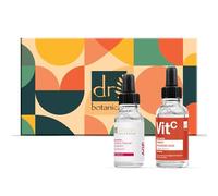 Dr Botanicals Vitamin C & Hyaluronic Acid Anti-Ageing Facial Serum 30ml & Age Specific Intensive Repair Eye Serum Duo Set | Hydrating, Brightening & Anti-Wrinkle Skincare Duo