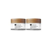Dr. Botanicals Women's 12-Hour Overnight Green Tea Night Moisturiser 50ml x 2 Duo Pack in White
