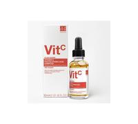 Dr. Botanicals Women's Advanced Vitamin C 3% & Polyglutamic Acid Complex 1% & Brightening Facial Serum 30ml for Brightening, Dark Spots, Dullness