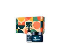 Dr. Botanicals Women's Anti-Ageing Hyaluronic Acid Day Moisturiser & Eye Serum Kit for Dryness, Fine Lines, Wrinkles, Large Pores in White