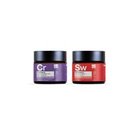 Anti-Ageing Strawberry Vitamin C Day Cream 60ml + Cranberry Night Cream 60ml Dr. Botanicals White One Size