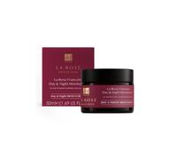 Dr. Botanicals Women's La Rose Francaise Anti-Ageing Duo Day & Night Moisturiser 50ml for Fine Lines, Wrinkles, Dryness in White