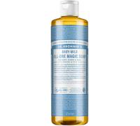Dr Bronner's Magic Soaps 18-in-1 Hemp Unscented Baby-Mild Pure-Castile Liquid Soap 473ml