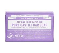 Dr Bronner Org Lavender Soap Bar 140 g by Dr. Bronner