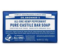 Dr Bronner Org Peppermint Soap Bar 140g - 2 Pack