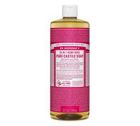 Dr Bronner Org Rose Cast Liq Soap 946ml