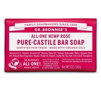 Dr Bronner Org Rose Soap Bar 140g - 4 Pack