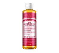 Dr. Bronner's Organic 18-in-1 Hemp Rose Pure-Castile Liquid Soap, 237 ml