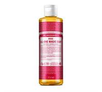 Dr. Bronner's Organic 18-in-1 Hemp Rose Pure-Castile Liquid Soap, 237 ml