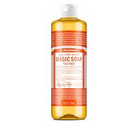 Dr Bronner Organic Tea Tree Castile Liquid Soap 473 ml | 18-in-1 Uses: Body Wash & Hand Soap, Shampoo, Face, Laundry, Floors, Car, Pets & More, Fair Trade & Organic Oils, Travel Size