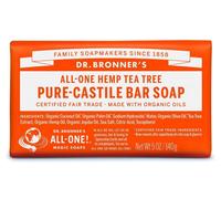 Dr Bronner Organic Tea Tree Soap Bar 140g. - 2 Pack