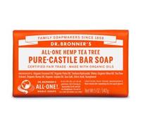 Dr Bronner Organic Tea Tree Soap Bar 140g.