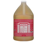 Dr Bronner Rose Pure Castile Liquid Soap 3.79l