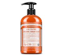 Dr Bronner’s 4-in-1 Organic Tea Tree Sugar Soap, 335ml Recycled Pump Bottle