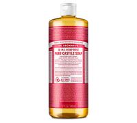 Dr Bronner s 946 ml Organic Rose Castile Liquid Soap