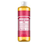 DR BRONNER`S CASTILE SOAP ROSE 473ML