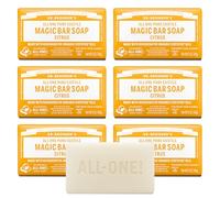 Dr. Bronner’s Pure-Castile Bar Soap - Citrus, 5 oz, 6 Pack