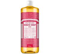 Dr Bronner's - 18-in-1 Rose Pure Castole Liquid Soap, 946ml Recycled Bottle